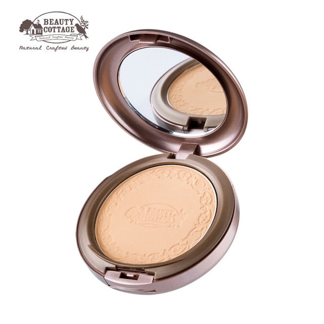 BEAUTY COTTAGE Forever Beauty Powder Foundation SPF25 PA 01 Light Custard