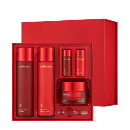 CELL FUSION C Red Ultimate Kit skincare set