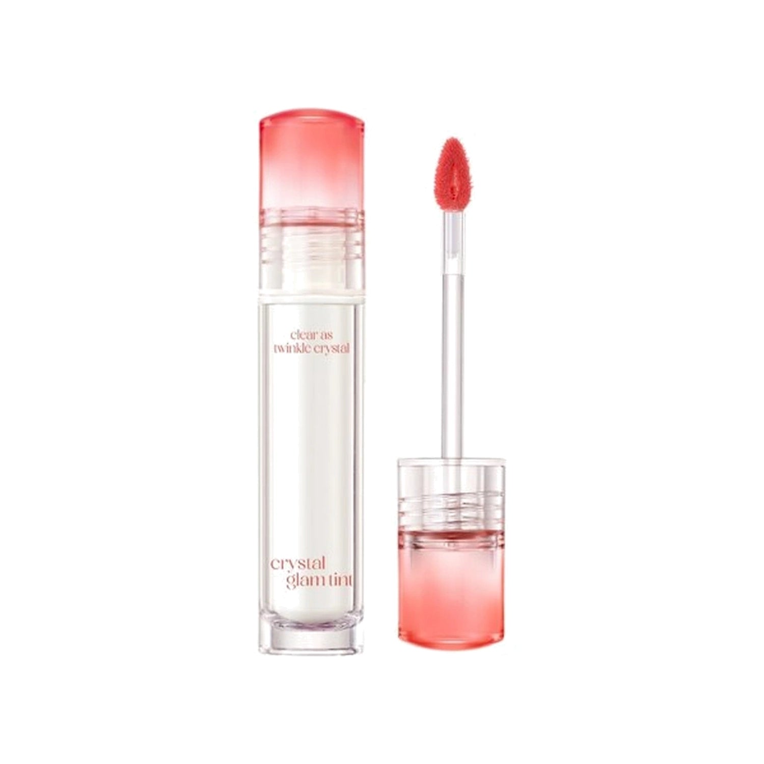CLIO Crystal Glam Tint 009 Bare Peach 3g glossy lip tint