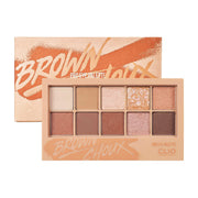 CLIO Pro Eye Palette 02 Brown Choux 10-shade eyeshadow palette