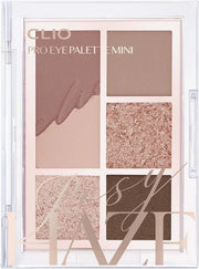CLIO Pro Eye Palette Mini 02 Rosy Haze 6-shade travel palette