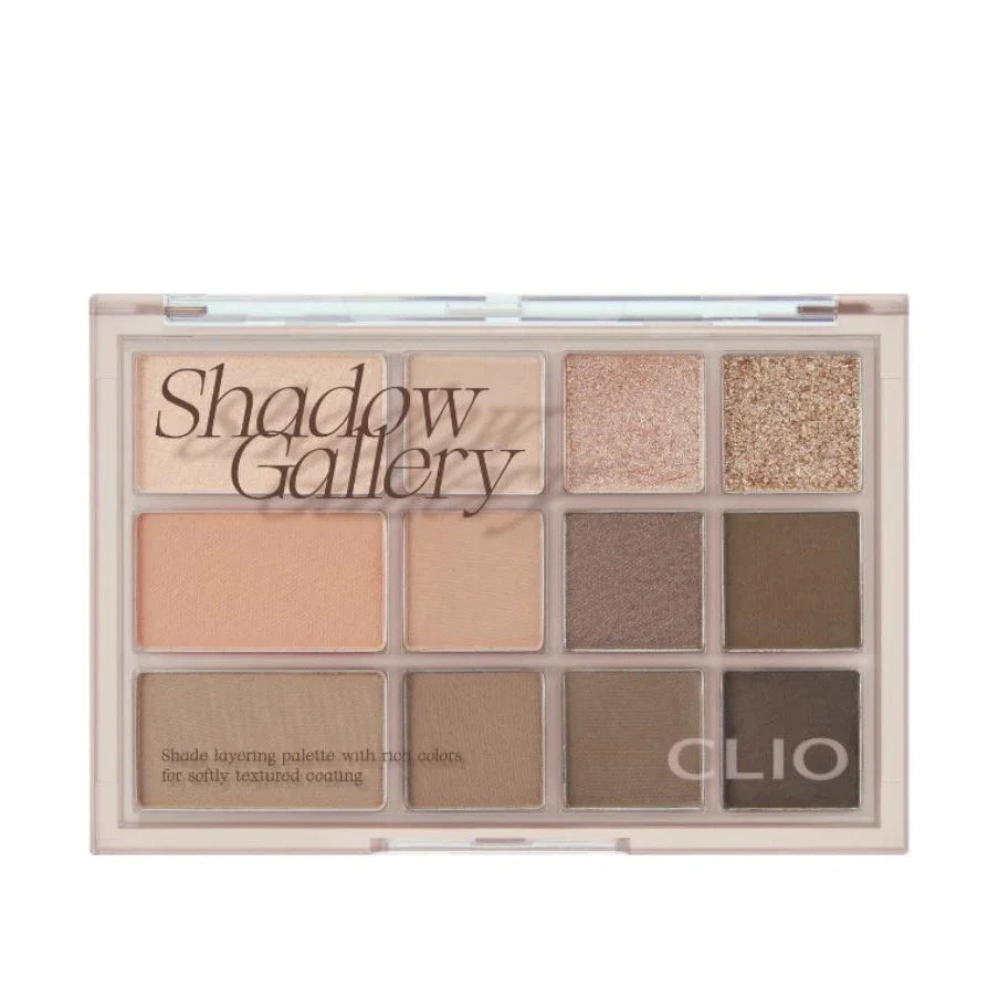 CLIO Shade Shadow Palette 01 Shadow Gallery swatch view