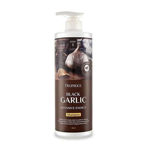 Deoproce Black Garlic Nourishing Shampoo 1000ml bottle