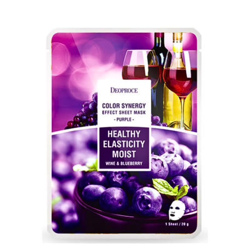 Deoproce Color Synergy Effect Sheet Mask Healthy Elasticity Moist