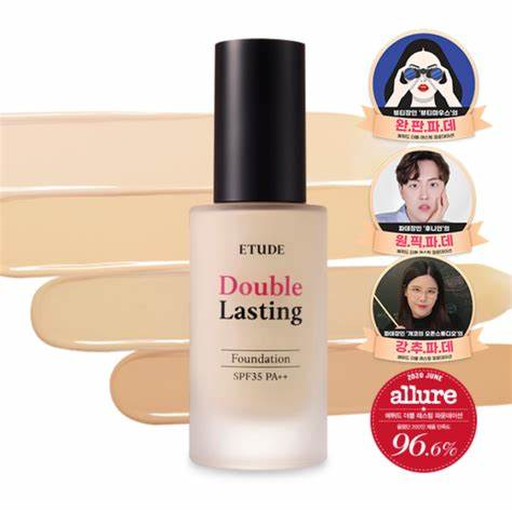 ETUDE Double Lasting Foundation SPF35 PA Korean full coverage foundation long-lasting non-transfer