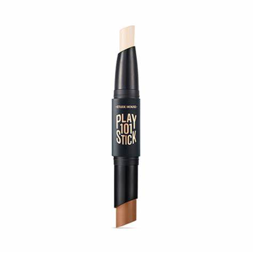 ETUDE Play 101 Stick Contour Duo 01 Original Korean dual contour highlight stick natural sculpting