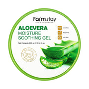 Farmstay Aloe Vera Moisture Soothing Gel 300ml tub