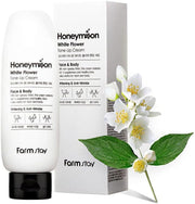 Farmstay Honeymoon White Flower Tone-Up Cream 150ml