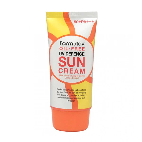 Farmstay Oil-Free UV Defence Sun Cream SPF50 PA orange tube