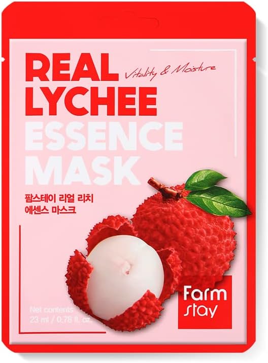 Farmstay Real Lychee Essence Mask sheet mask