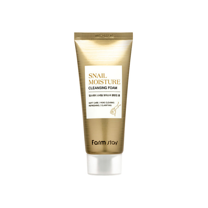 Farmstay Snail Moisture Cleansing Foam 180ml tube