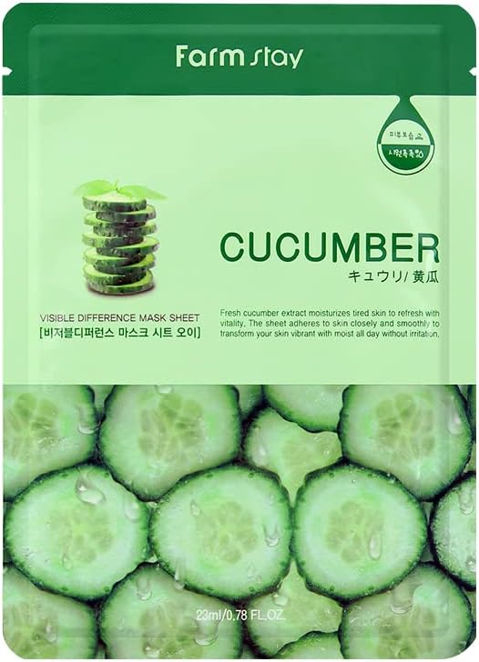 Farmstay Visible Difference Mask Sheet Cucumber