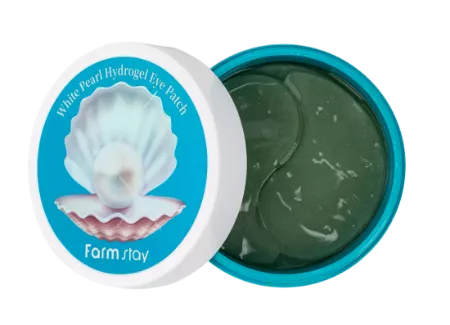 Farmstay White Pearl Hydrogel Eye Patch 60 patches jar