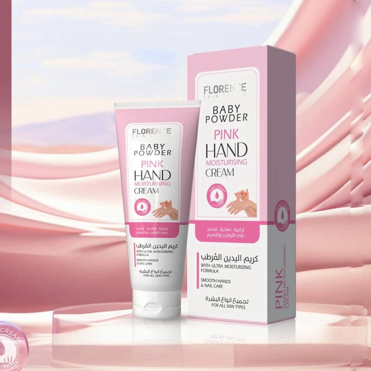 The Scent Baby Powder Pink Hand Cream