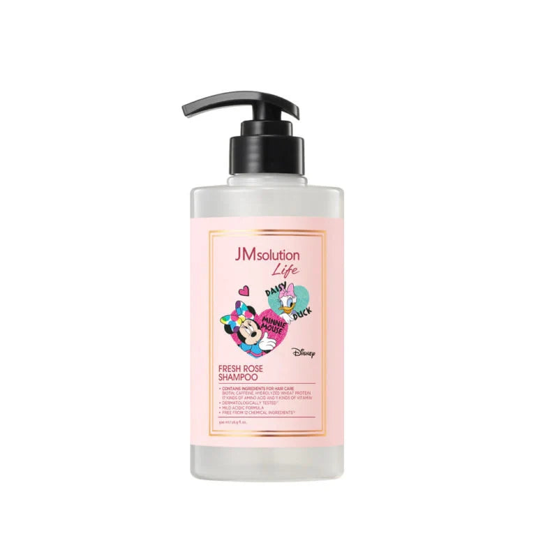 JMsolution Life Disney Fresh Rose Shampoo 500ml bottle