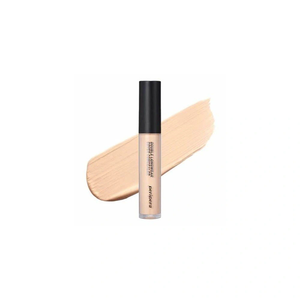Peripera Double Longwear Cover Concealer 01W Pure Ivory