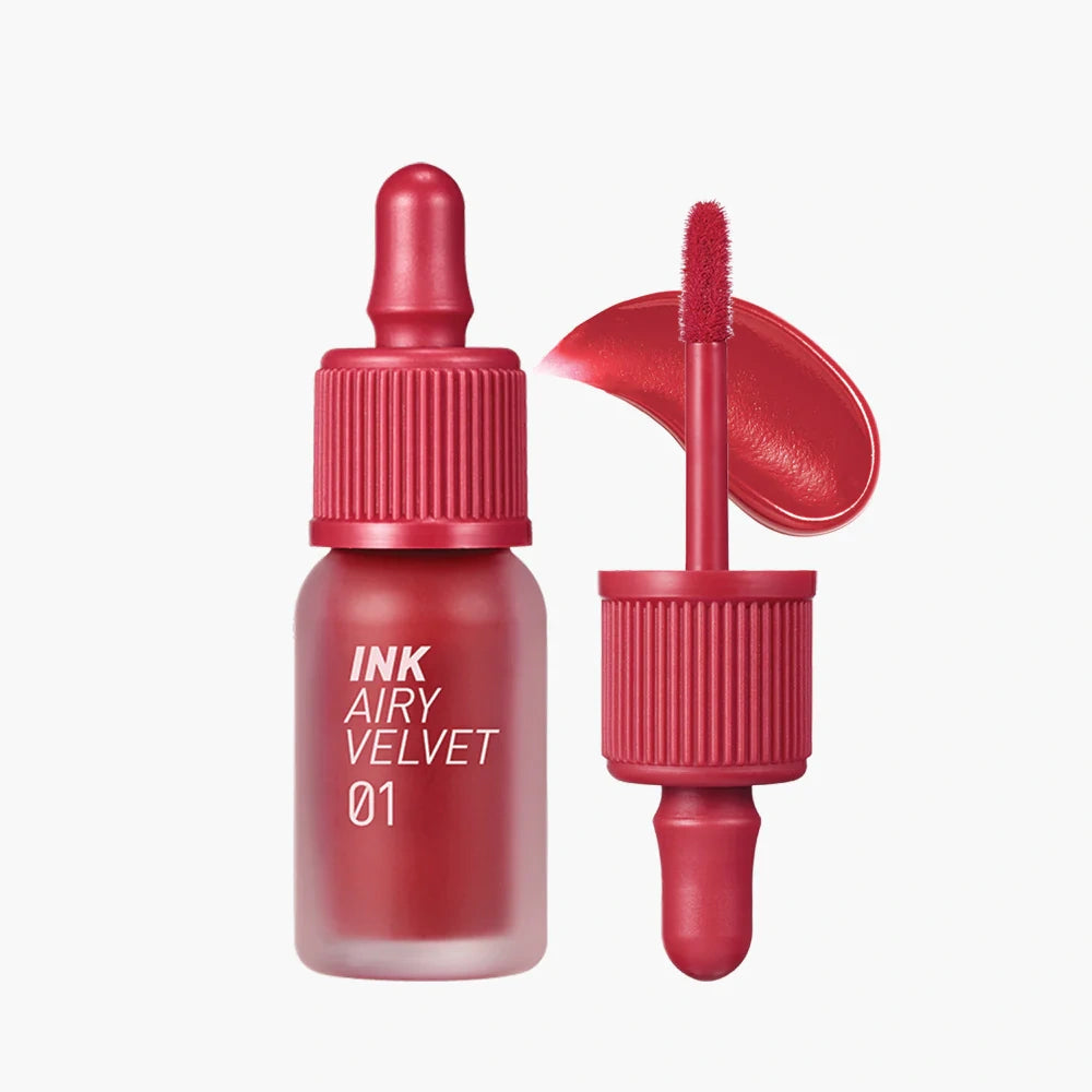 Peripera Ink Airy Velvet 01 Hotspot Red