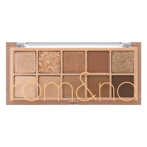 rom&nd Better Than Palette No.02 Mahogany Garden - Korean 10-shade deep mahogany eyeshadow palette