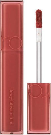rom&nd Dewyful Water Tint No.04 Chili Up - Korean dewy watery lip tint in warm chili red