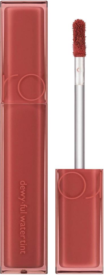 rom&nd Dewyful Water Tint No.04 Chili Up - Korean dewy watery lip tint in warm chili red