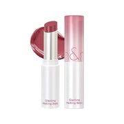 rom&nd Glasting Melting Balm No.07 Mauve Whip - Korean glossy balm in whipped mauve pink