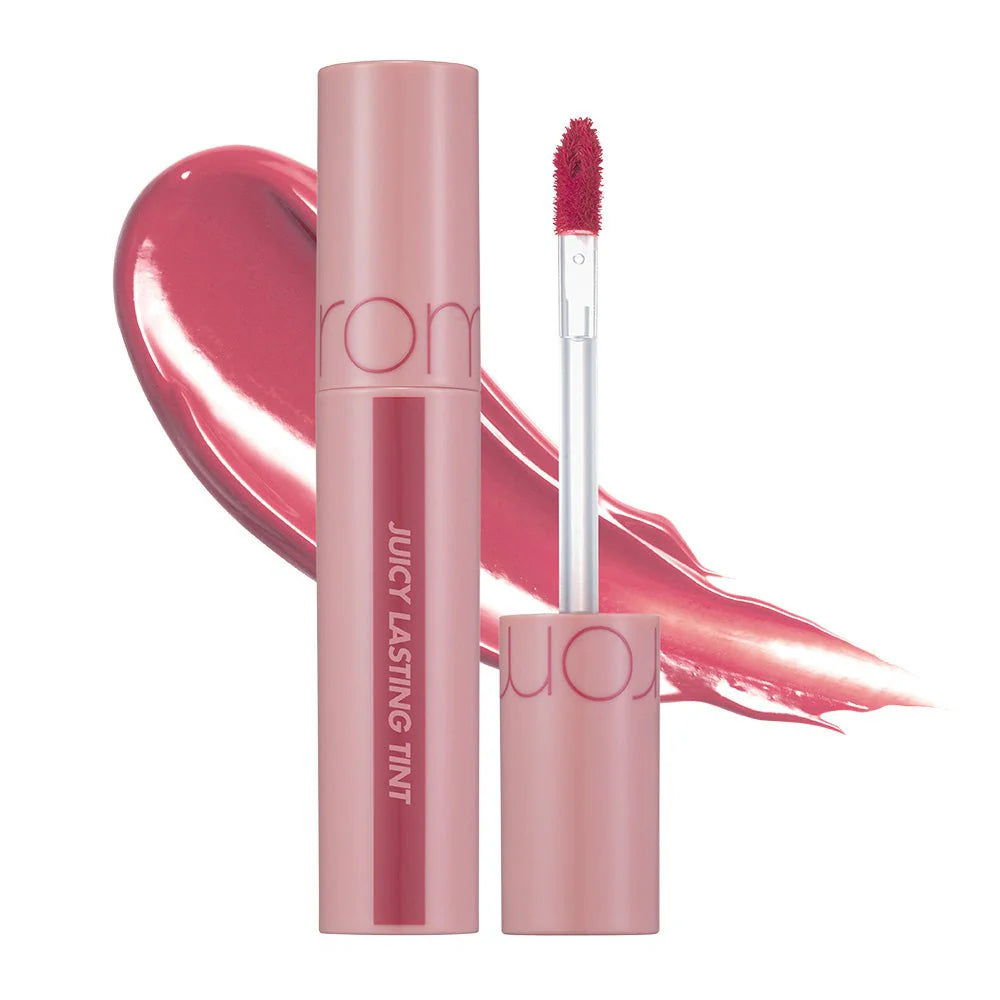 rom&nd Juicy Lasting Tint No.25 Bare Grape - Korean glossy juicy lip tint in muted grape purple