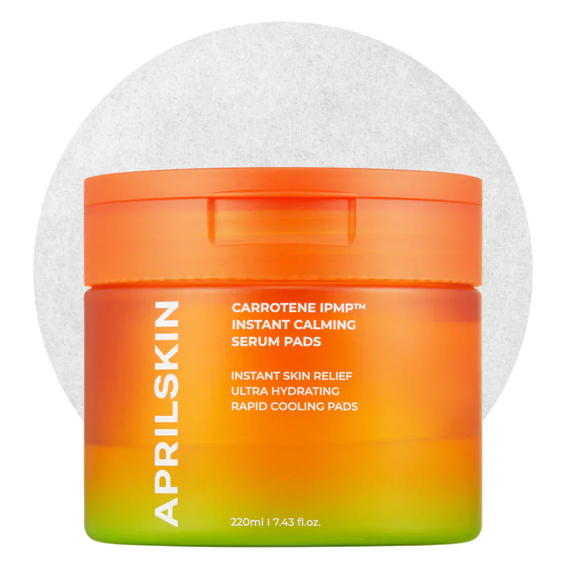 APRILSKIN Carrotene IPMP Instant Calming Serum Pads