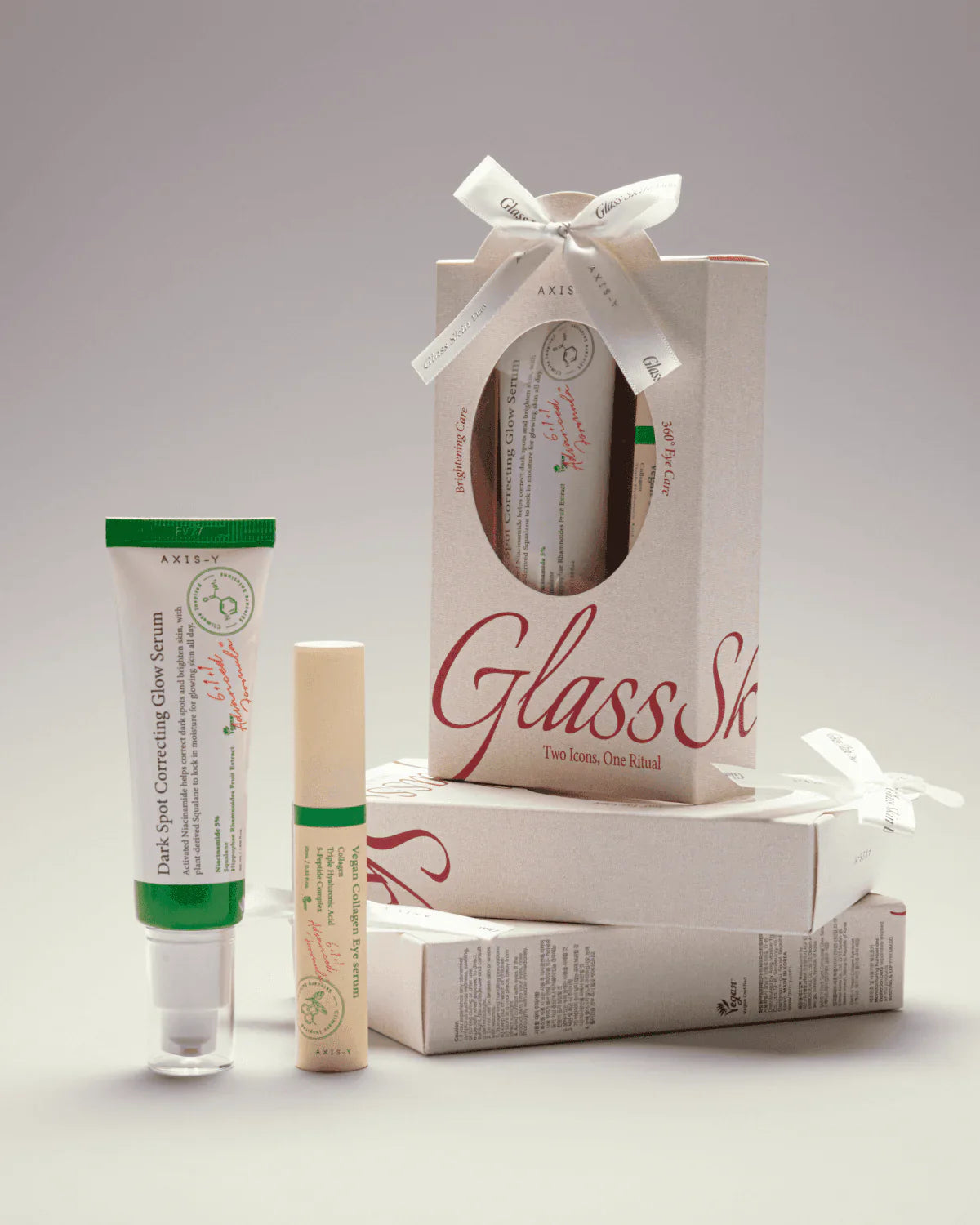 AXIS-Y Glass Skin Duo Set – Serum 50ml + Eye Serum