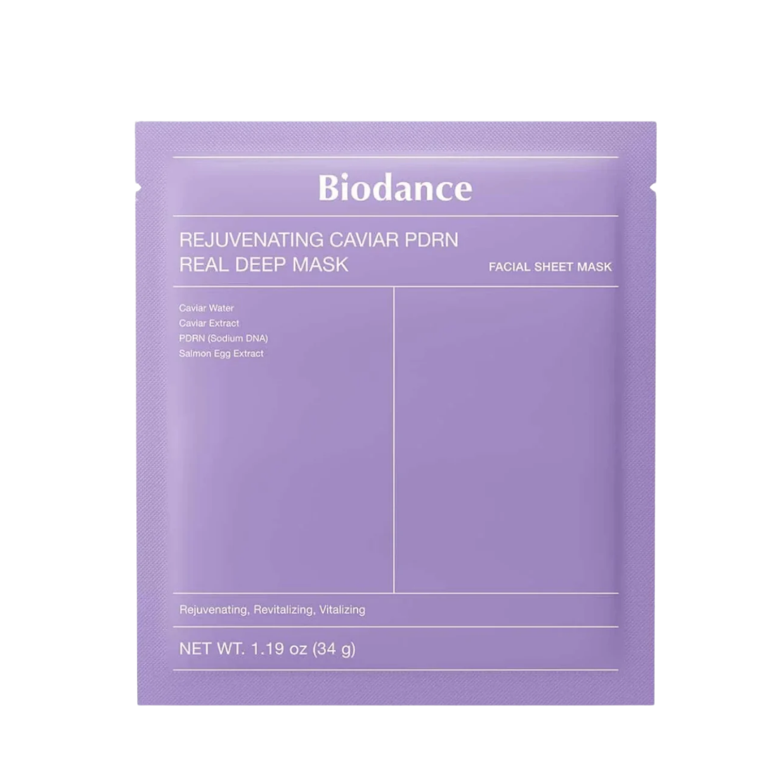 Biodance Rejuvenating Caviar PDRN Real Deep Mask (1ea)