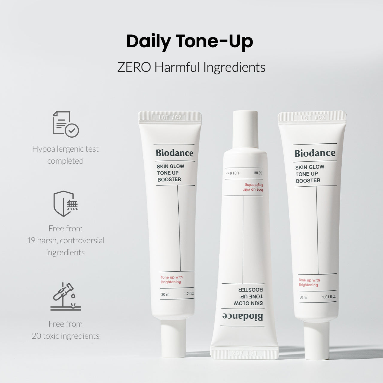 Biodance skin glow tone up booster