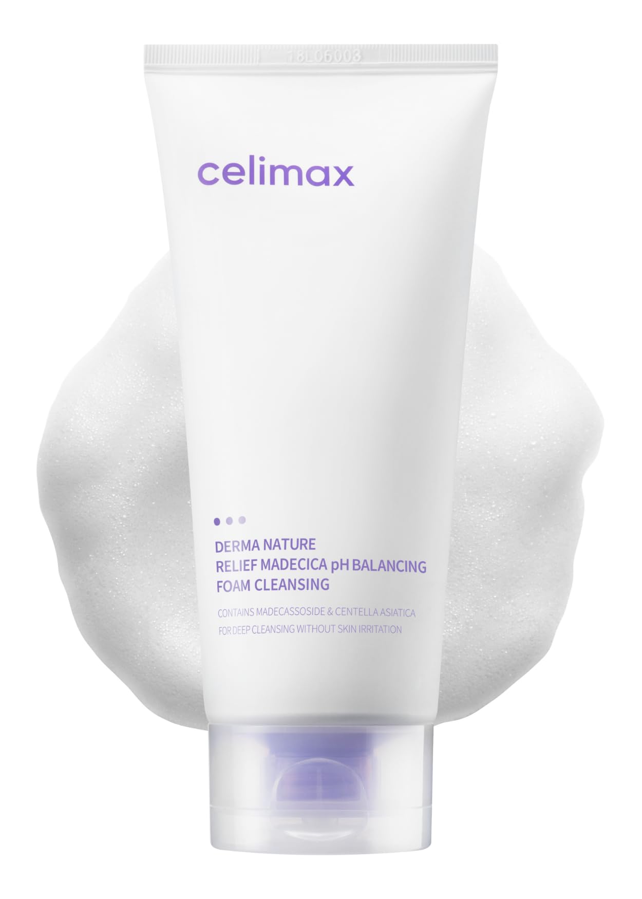 Celimax Derma Nature Relief Madecica pH Balancing Foam Cleansing