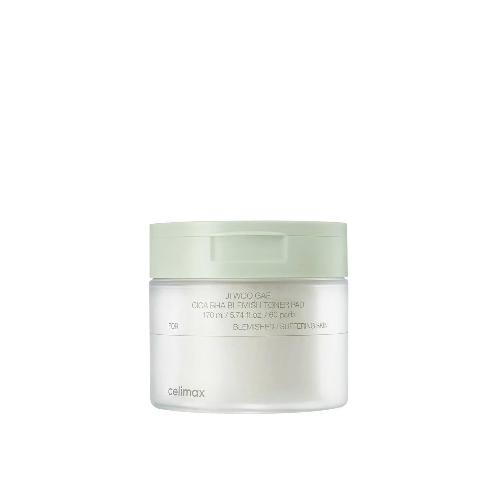 Celimax JIWOOGAE Cica BHA Blemish Toner Pad