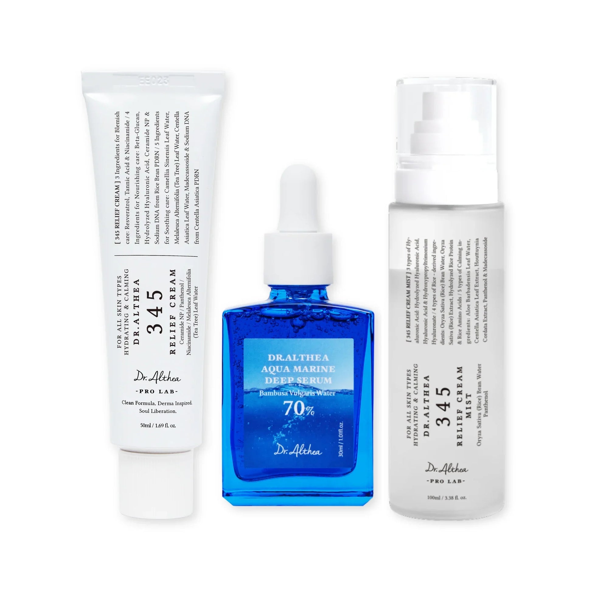 Dr. Althea 3-Step Hydration Care Set