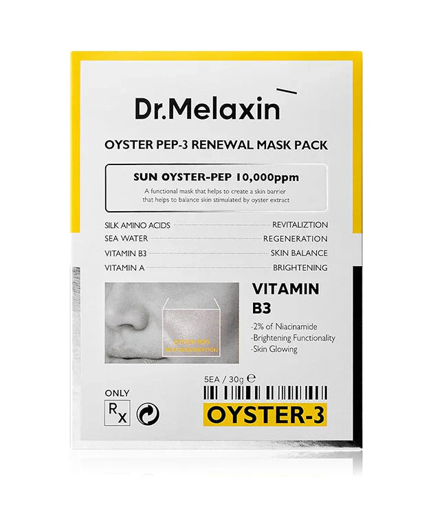 Dr.Melaxin Oyster Pep-3 Renewal Mask