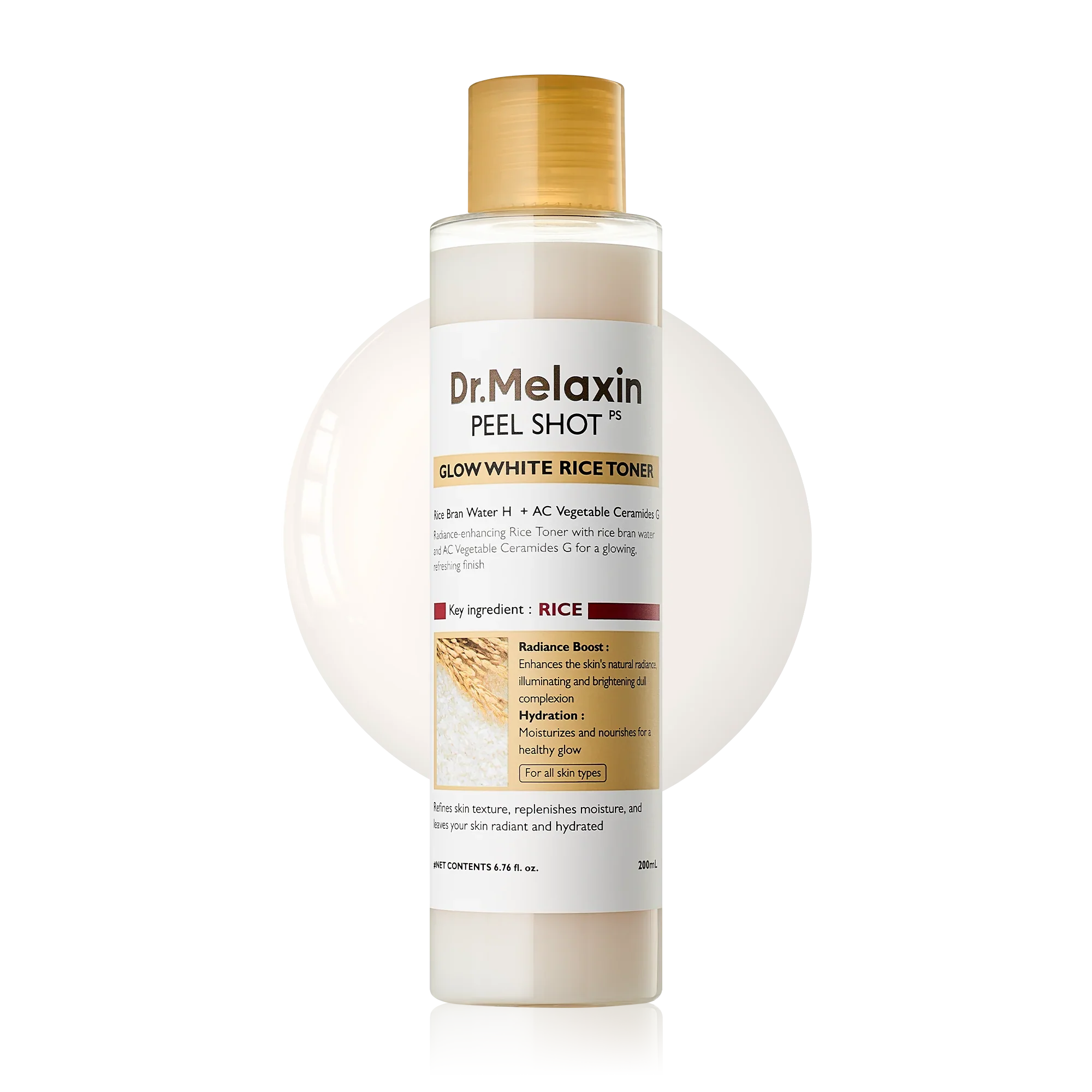 Dr.Melaxin Peel Shot Glow White Rice Toner