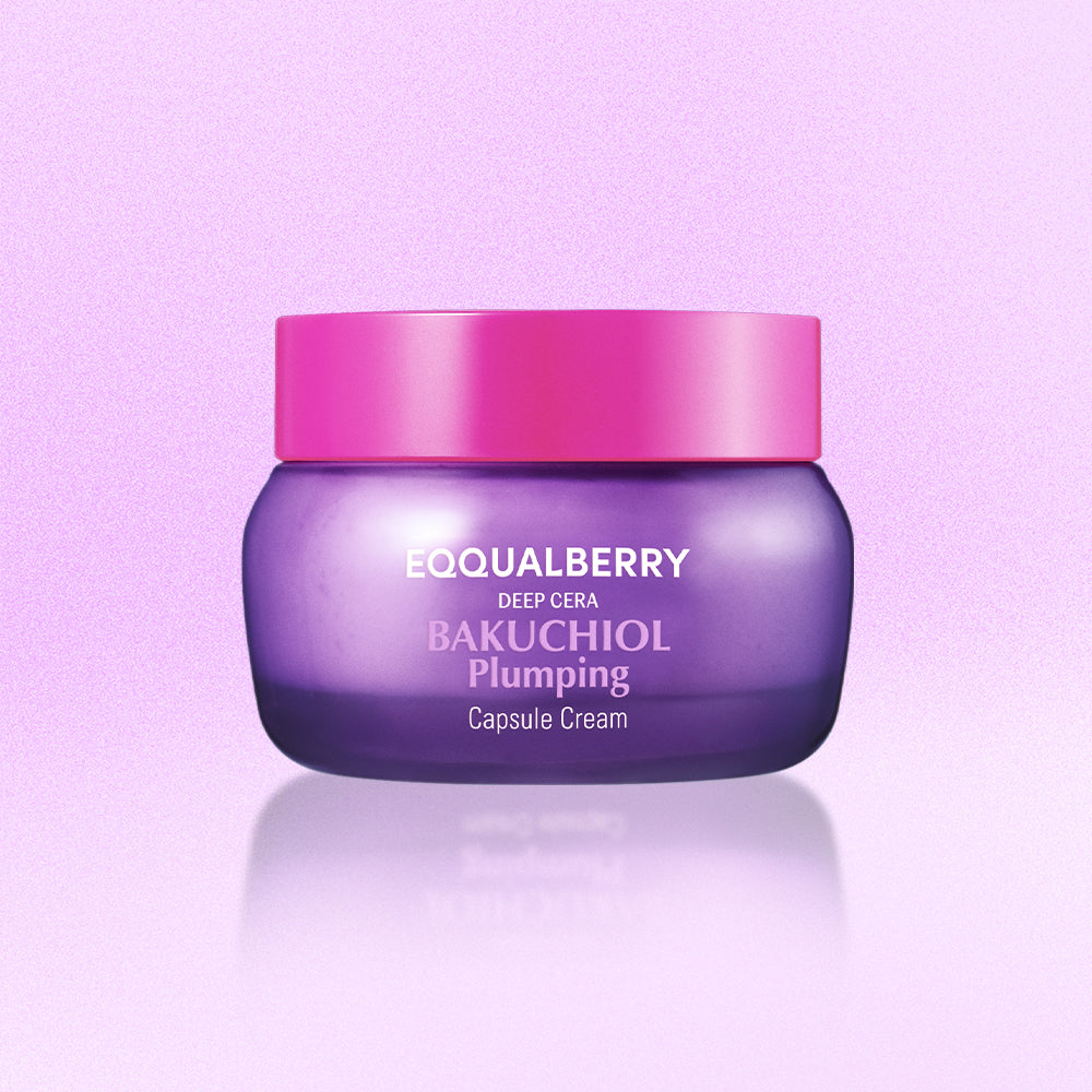 EQQUALBERRY DEEP CERA Bakuchiol Plumping Capsule Cream