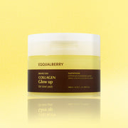 EQQUALBERRY BOUNCY DAY Collagen Glow Up Gel Toner Pads