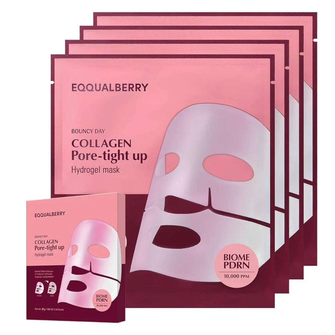 EQQUALBERRY BOUNCY DAY Collagen Pore Tight Up Gel Mask