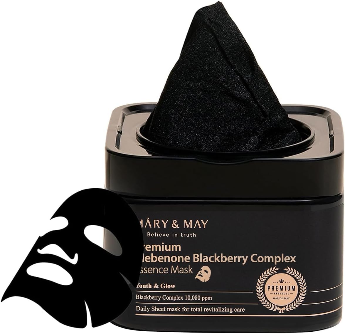 Mary&May Premium Idebenone Blackberry Complex Ampoule Mask