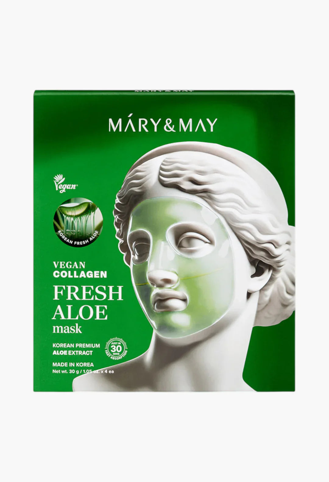 Mary&May Vegan Collagen Fresh Aloe Mask