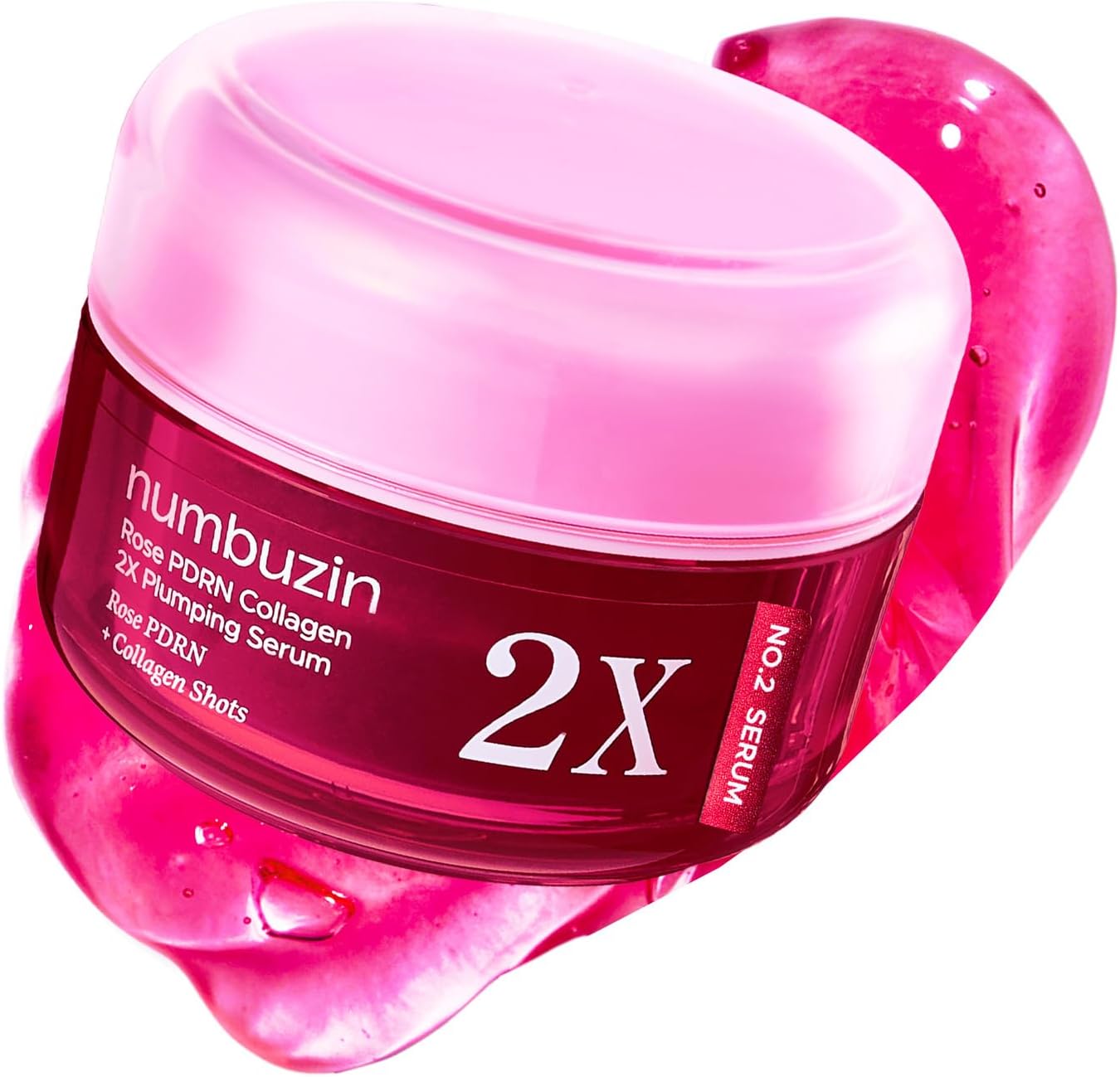 Numbuzin No.2 Rose PDRN Collagen 2X Plumping Serum