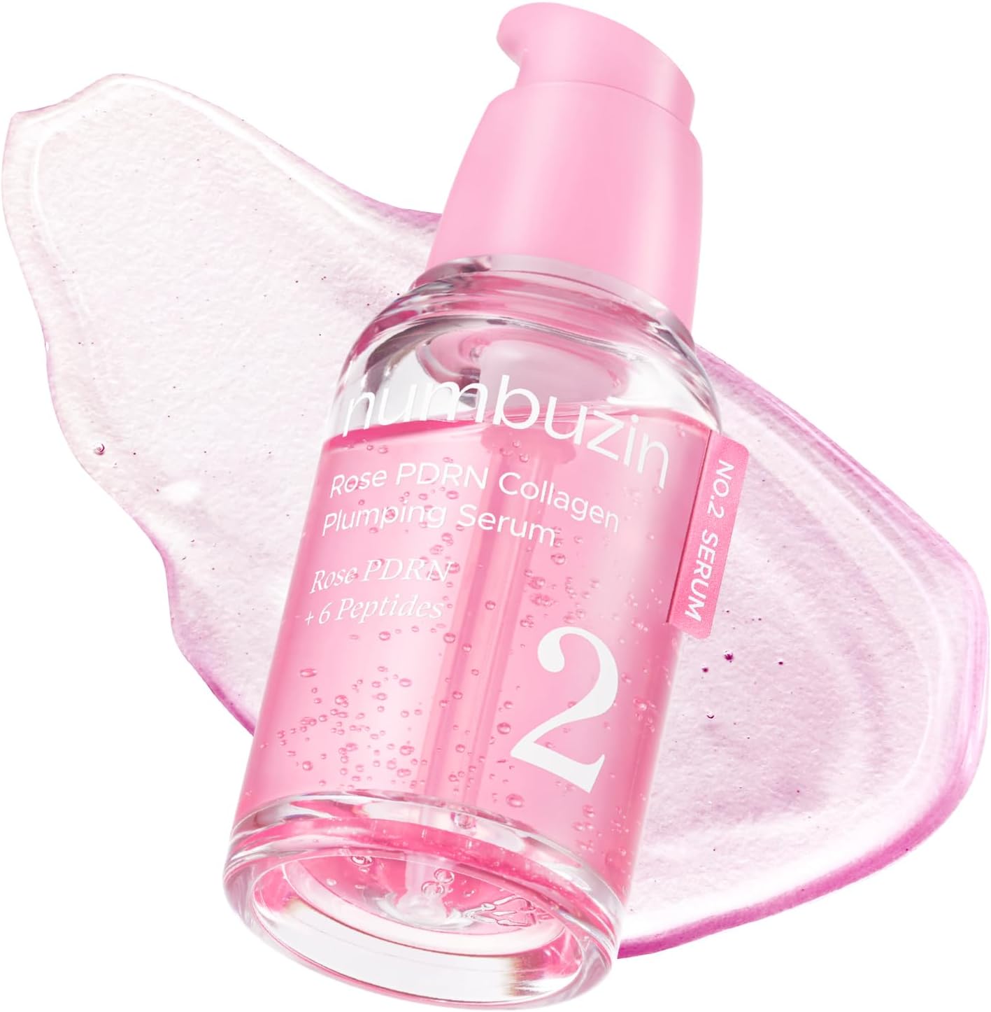 Numbuzin No.2 Rose PDRN Collagen Plumping Serum