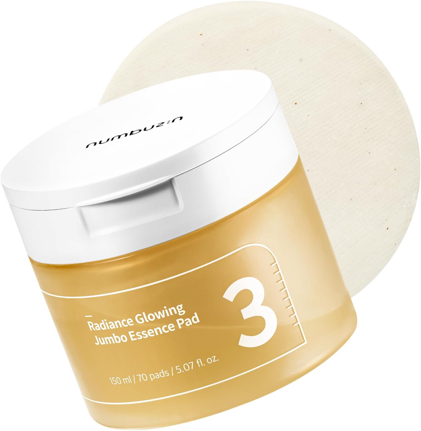 Numbuzin No.3 Radiance Glowing Jumbo Essence Pad