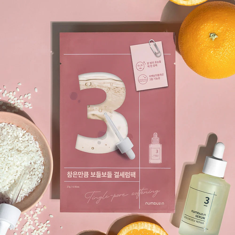 Numbuzin No.3 Tingle Pore Softening Sheet