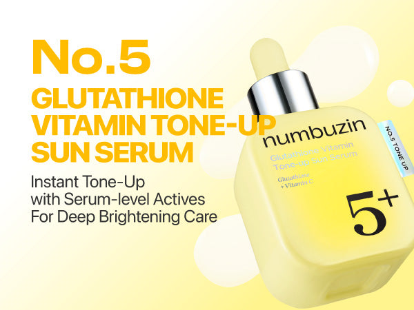 Numbuzin No.5 Glutathione Vitamin Tone Up Sun Serum