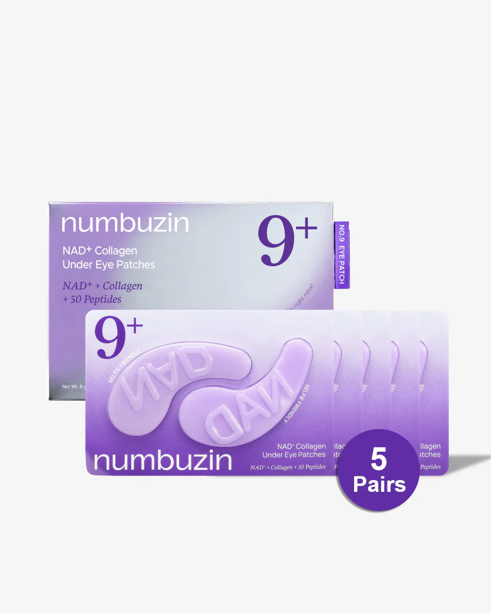 Numbuzin No.9 NMN+ Collagen Under Eye Patches