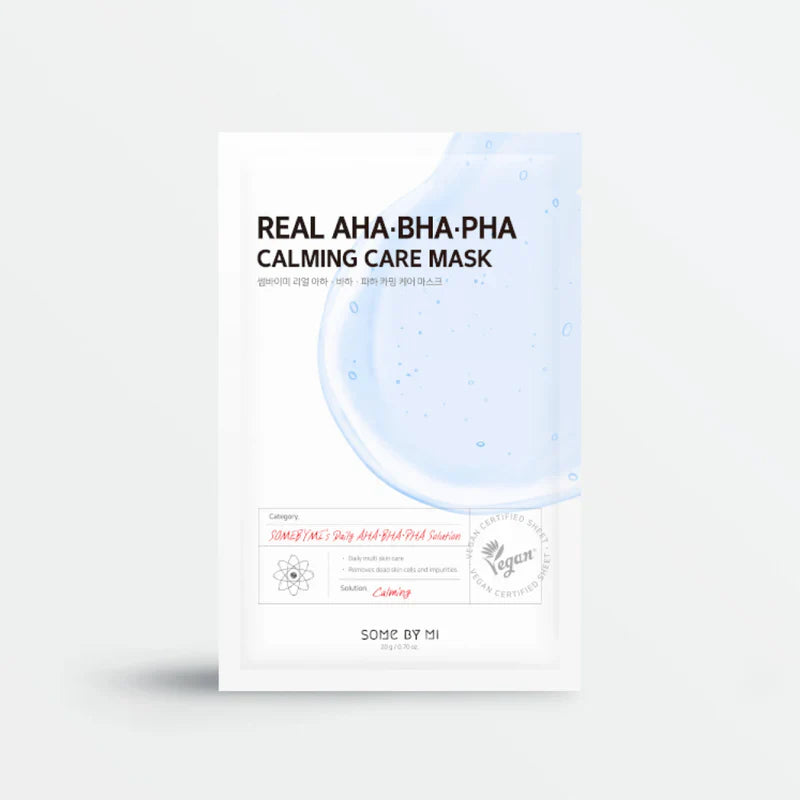 SOME BY MI Real AHA.BHA.PHA Calming Care Mask